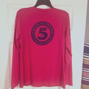 5 Branches Brewing Long Sleeve Fishing/Sun Shirt-Women's Large